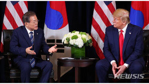 文대통령, 트럼프에 北 안전보장 구상 제안