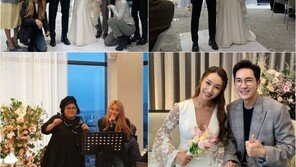 안무가 배윤정, 연하 연인과 결혼 새출발…토니·제아·치타 축하
