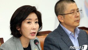 나경원 “서초동 촛불집회는 관제데모 넘어선 ‘황제데모’”