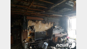 새벽 목포 아파트 8층서 불…연기마신 주민 16명 병원치료