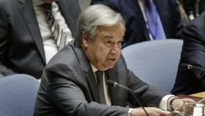 유엔 사무총장 “직원들 월급도 못줄판…체납 분담금 내달라”