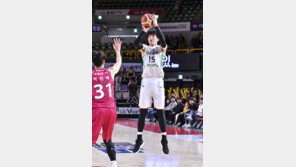 DB 김종규의 싸늘했던 창원 원정…LG에 5연패 비수 꽂아