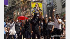 홍콩 시위서 사제폭탄 터져…경찰 “테러리스트와 비슷”