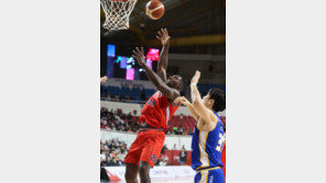 KBL 판정 불만 표출 라건아에 제재금 200만 원 부과