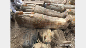 이집트 나일강 유역에서 고대 목관 20여 개 발견