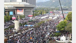 “나라 ‘정상’으로 돌려놓자”…한국당, 조국 사퇴 후 첫 집회