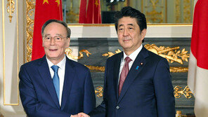 아베, 中부주석과 회담…시진핑 국빈방일 협력 확인