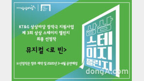 KT&G 상상 스테이지 챌린지, 최종 선정작에 뮤지컬 ‘로빈’ 