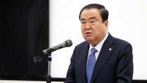 방일 문희상 의장, 日자민당 간사장과 ‘한일관계’ 논의