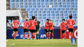 U-19 여자대표팀, 호주에 9-1 대승…U-20 월드컵 진출 성공