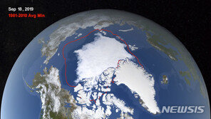 해수온도 상승으로 알래스카 북극빙 늦어 생태계 우려