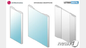 “당기면 화면이 넓어진다?”…‘익스팬더블폰’ 특허낸 LG, 출시는 미지수