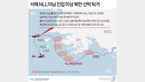 軍 “NLL 월선 北선박, 27일 밤 11시30분 우리 해역 최종 이탈”