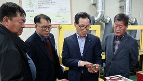 이병호 한국농수산식품유통공사 사장, 딸기수출농업단지 현장 방문