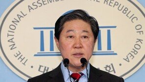 유기준, 한국당 원내대표 출사표 “좌파독재 장기집권 막겠다”
