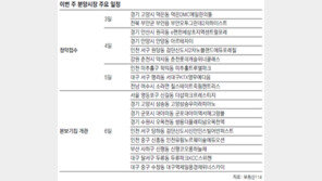 [부동산 캘린더]경기 안산-안양 등 13개 단지 9519채 분양