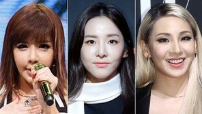 투애니원 출신 박봄·산다라박 vs 씨엘, 같은 날 흥행 경쟁
