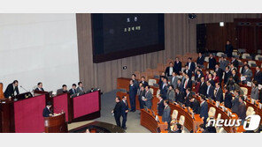 한국당, ‘4+1’ 예산안 막으려 ‘이종배 수정안’으로 맞불 놨지만…