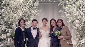수현♥차민근 결혼식 공개…하객 이현이·임시완 “축하해요”