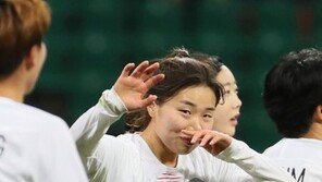 ‘강채림 멀티골’…콜린 벨호, 대만 누르고 첫 승 신고