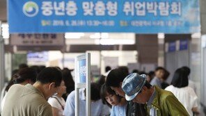 40대 실업 심각하다…직업훈련 시켜 다시 산업전선으로