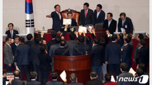 한국당 필리버스터 돌입…선거법안은 26일 처리될듯