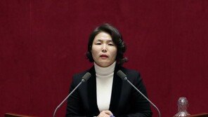 전희경 “조국 옹호 정당이 정의당 이름 쓸수 있나…당명 바꾸라”