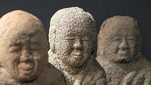 푸근한 민초의 얼굴 ‘창령사 터 오백나한’