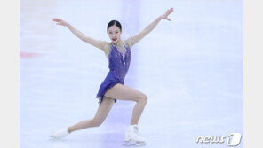 ‘트리플 악셀’ 유영, 종합선수권 쇼트 1위…76.53점