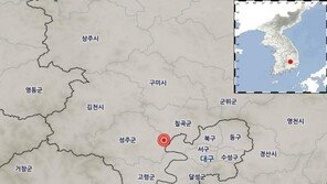 경북 성주군 동쪽서 규모 2.0 지진…“피해 없을 것”