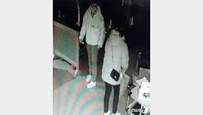 충주 상가털이 범죄 연이어…20대 남녀 CCTV 포착