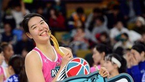 ‘여자농구 국보’ 박지수, 데뷔 첫 올스타 MVP 수상