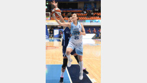 삼성생명, 신한은행 잡고 4위로 점프