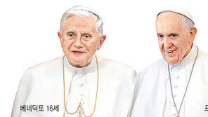 前-現 교황 ‘사제독신제 갈등설’ 진화한 베네딕토