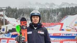 ‘알파인 간판’ 정동현, 스위스 웽겐 FIS 월드컵 21위