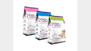 고양이모래 ‘매직카펫’  누적 판매량 65만 개 돌파 …전년 대비 40% 신장