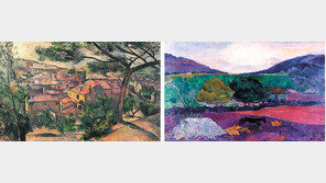 짜임새 있는 세잔 vs 개성 넘치는 고갱