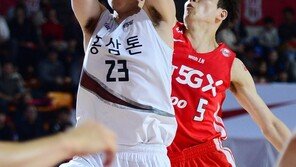 [포토] 전성현 ‘뒤에서 막힐 줄은 몰랐어’