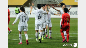 여자축구, 도쿄올림픽 예선 PO 진출 확정…9일 베트남과 순위결정전