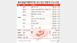 현대·기아차 10일 ‘올스톱’…‘인기차종’ 11일부터 가동재개 목표