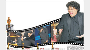 영화같은… 봉준호 ‘기생충’ 아카데미 최다 4관왕