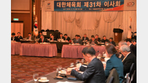 대한체육회 제31차 이사회…체육인교육센터 부지 장흥군 선정