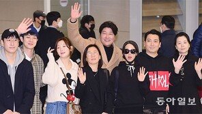 “엄청난 수의 기사와 글에 어질어질”… ‘기생충’ 주역들 12일 금의환향