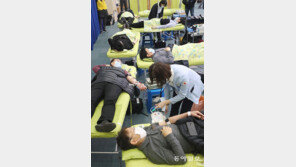 “혈액 부족 해결하자” 팔 걷은 공무원들