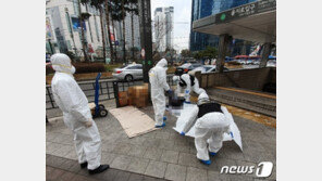 을지로입구역 숨진 노숙인 코로나 감염?…경찰 “관련없다”