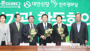 바른·대안·평화 ‘민생당’ 새출발…공동대표 유성엽·박주현·김정화