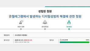 ‘딥페이크’ 처벌 강화…‘텔레그램 n번방’ 사건 국민청원 반영