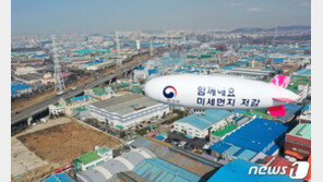 산단에 뜬 ‘미세먼지 감시선’…무인비행선 2대로 불법배출 감시
