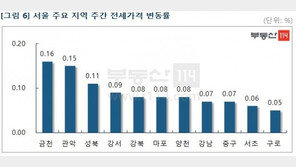 정부규제·코로나 영향 뚜렷…강남4구 아파트값 1년만에 ‘동반하락’