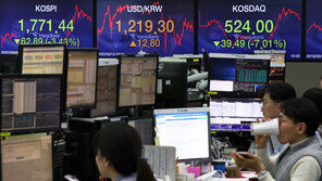 ‘불안한 시장’ 갈 곳 없는 돈…한달새 은행에 36조 몰려